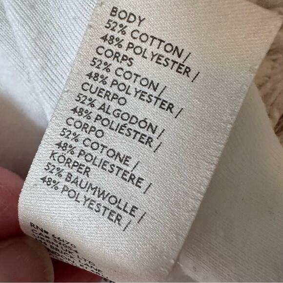 Free People Always Yours Ivory Short Sleeve Tee S - Picture 5 of 5